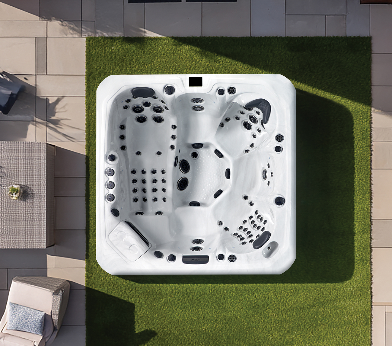 Tokyo Hot Tub overhead spa view
